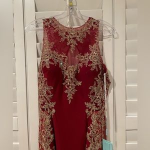 High Neck Mermaid Dress - Size L - GLS Apparel